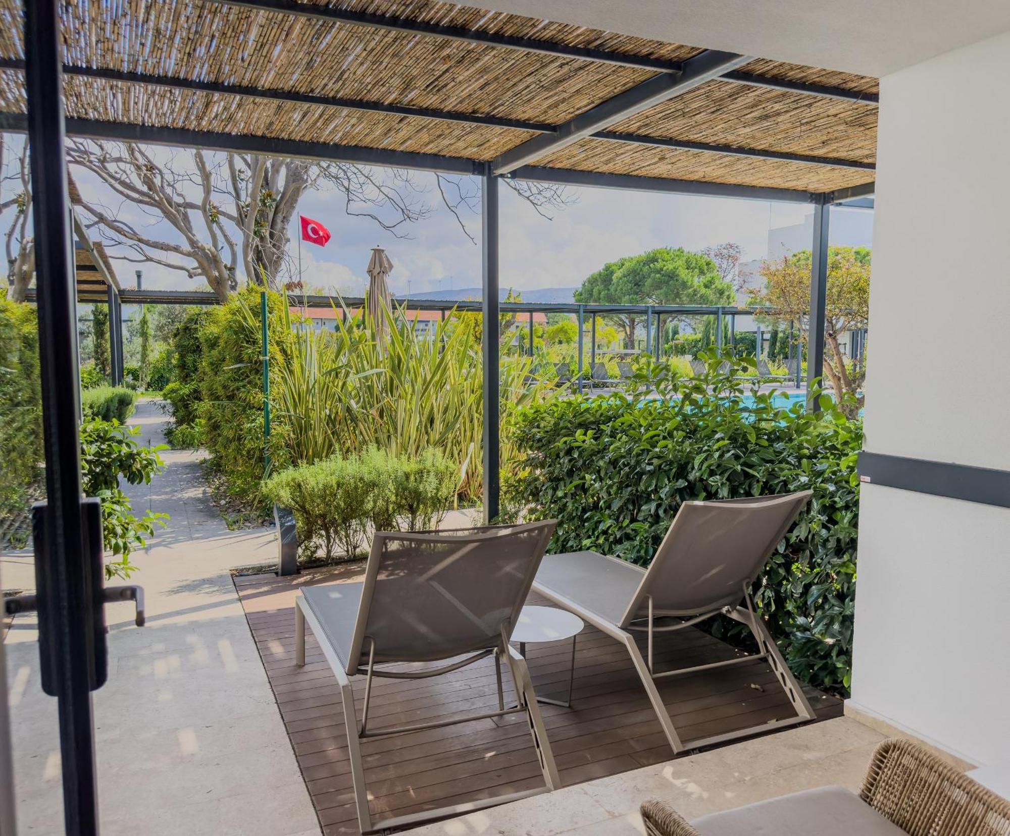 Pinar Otel Erdek Bagian luar foto